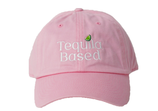 Pink Classic Dad Hat with a Twist